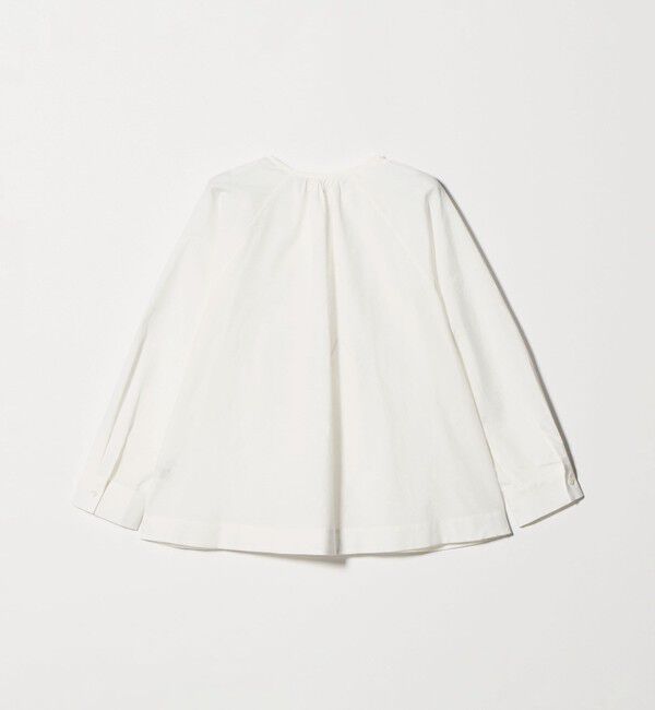 BEAUTY&YOUTH UNITED ARROWS「リボンタイ ノーカラーブラウス」|シャツ・ブラウス|
