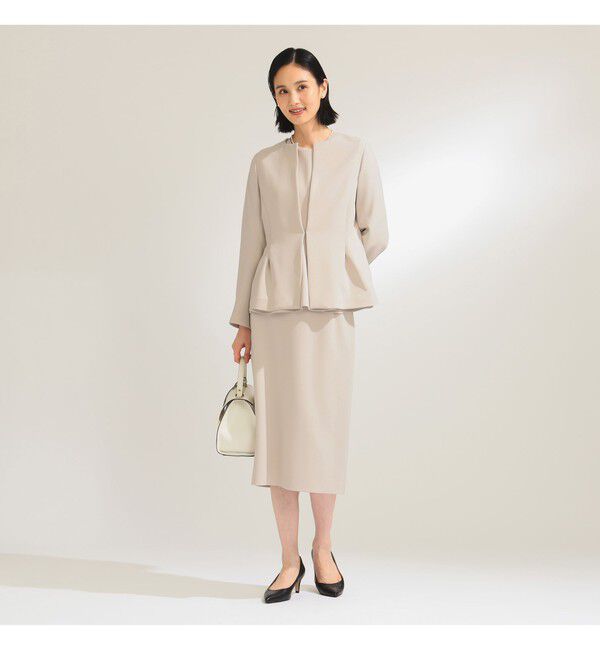 Demi-Luxe BEAMS 「トリアセ セミタイトスカート＊」|スカート|