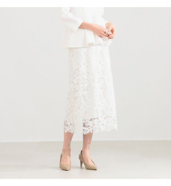 Demi-Luxe BEAMS 「ブロッサム レース スカート＊」|スカート|SWAN