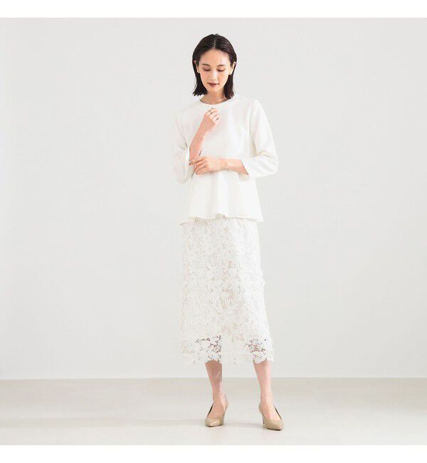 Demi-Luxe BEAMS 「ブロッサム レース スカート＊」|スカート|