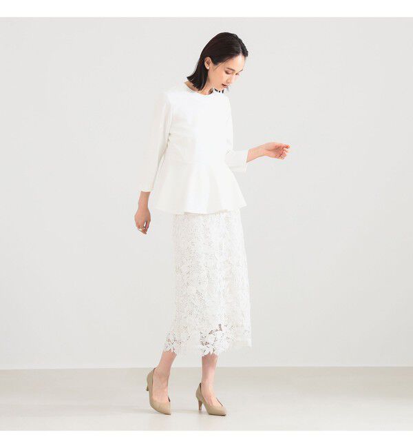 Demi-Luxe BEAMS 「ブロッサム レース スカート＊」|スカート|