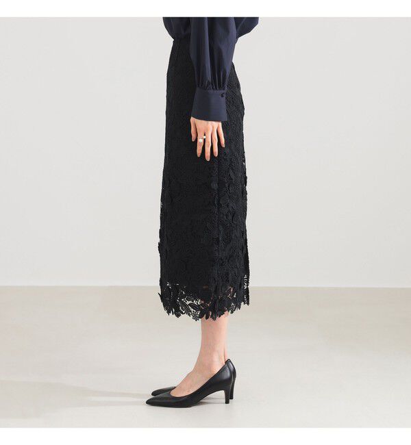 Demi-Luxe BEAMS 「ブロッサム レース スカート＊」|スカート|