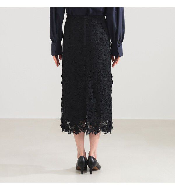 Demi-Luxe BEAMS 「ブロッサム レース スカート＊」|スカート|