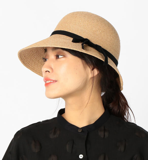 SHIPS Days「DAYSTROWS:ラフィアブレード ボンネットハット」|ハット|