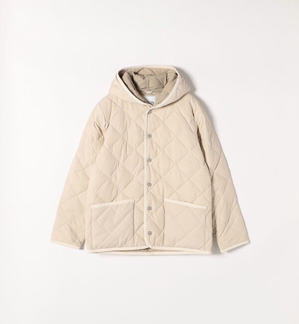 SHIPS any「《追加予約》【SHIPS any別注】TAION:〈手洗い可能〉パイピング フード ジャケット」|ダウン|