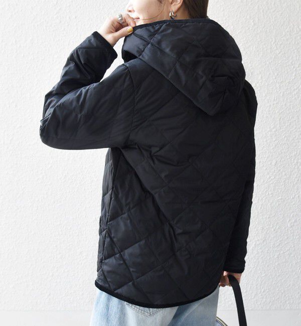 SHIPS any「《追加予約》【SHIPS any別注】TAION:〈手洗い可能〉パイピング フード ジャケット」|ダウン|