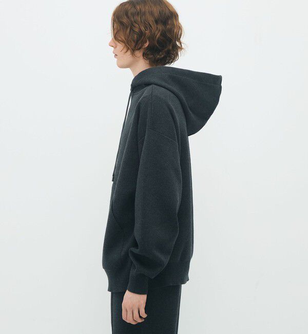 CABaN「CABaN コットンカシミヤ パーカ」|ニット・セーター|