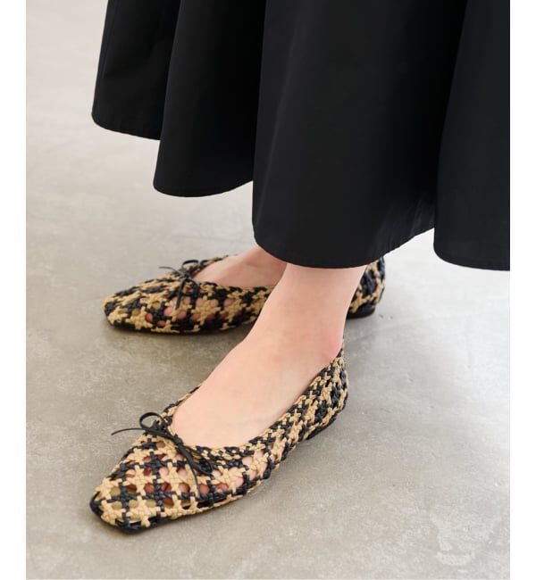  「《予約》スクエアソフトメッシュバレエ」|バレエシューズ|