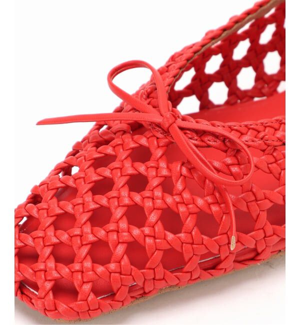  「《予約》スクエアソフトメッシュバレエ」|バレエシューズ|