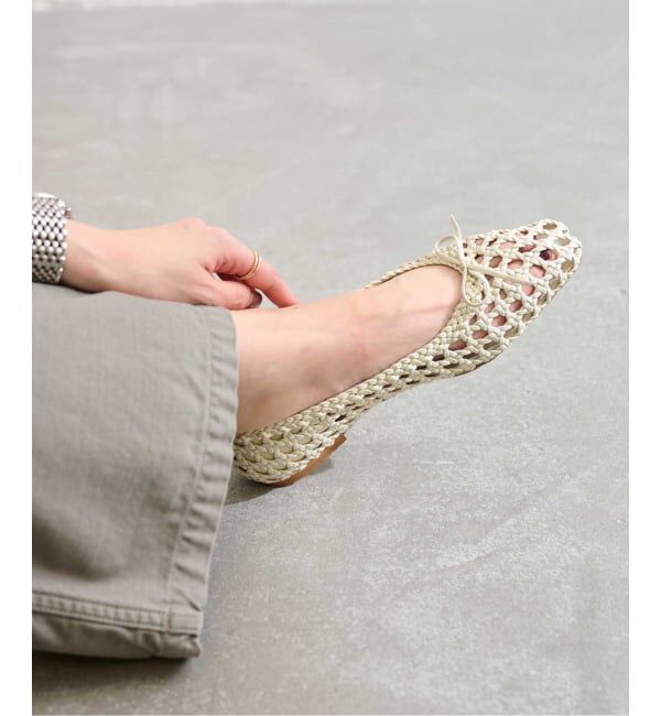  「《予約》スクエアソフトメッシュバレエ」|バレエシューズ|