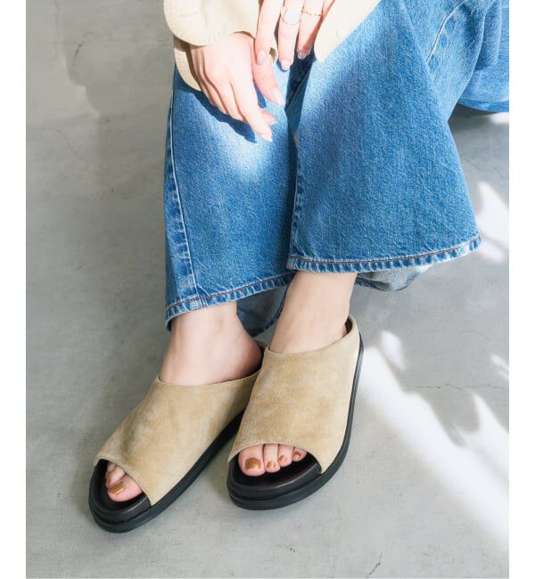  「《予約》レザーハイバンプクロッグ」|サンダル|