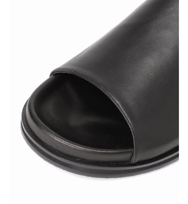  「《予約》レザーハイバンプクロッグ」|サンダル|