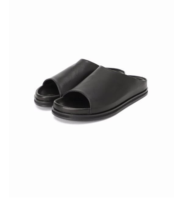  「《予約》レザーハイバンプクロッグ」|サンダル|