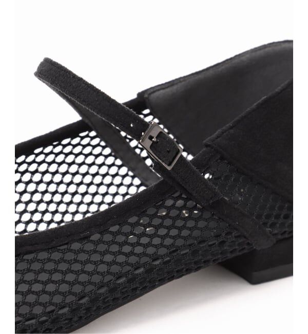  「《追加予約》ポインテッドネットワンストラップフラット」|その他|