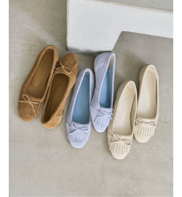  「《追加予約》レザーキルトタッセルフラット」|その他|