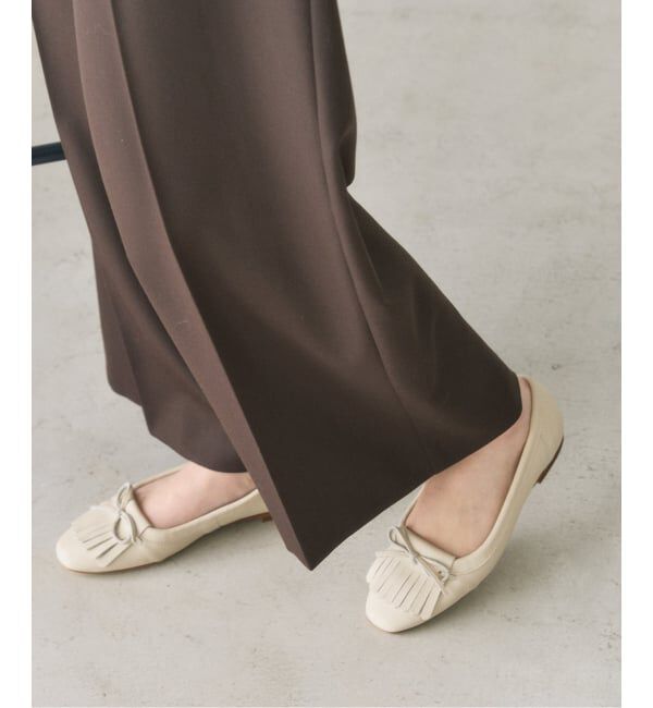  「《追加予約》レザーキルトタッセルフラット」|その他|