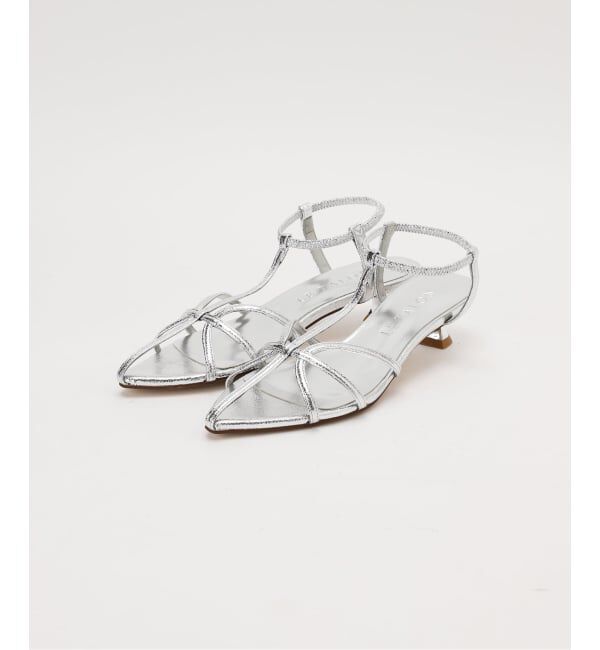  「《追加予約》3.5cmナローストラップサンダル」|サンダル|