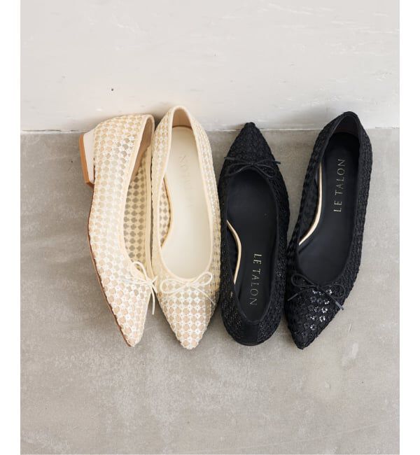  「《予約》ポインテッドフラワースパンコールバレエ」|バレエシューズ|