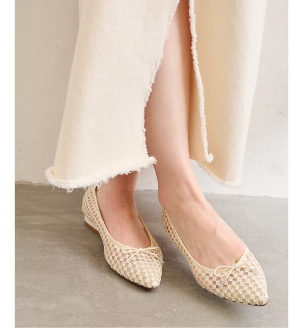  「《予約》ポインテッドフラワースパンコールバレエ」|バレエシューズ|