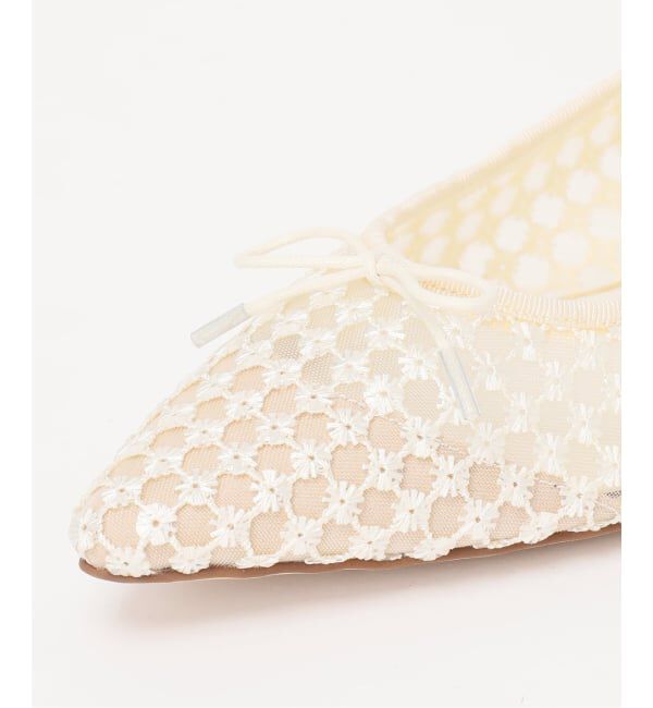  「《予約》ポインテッドフラワースパンコールバレエ」|バレエシューズ|