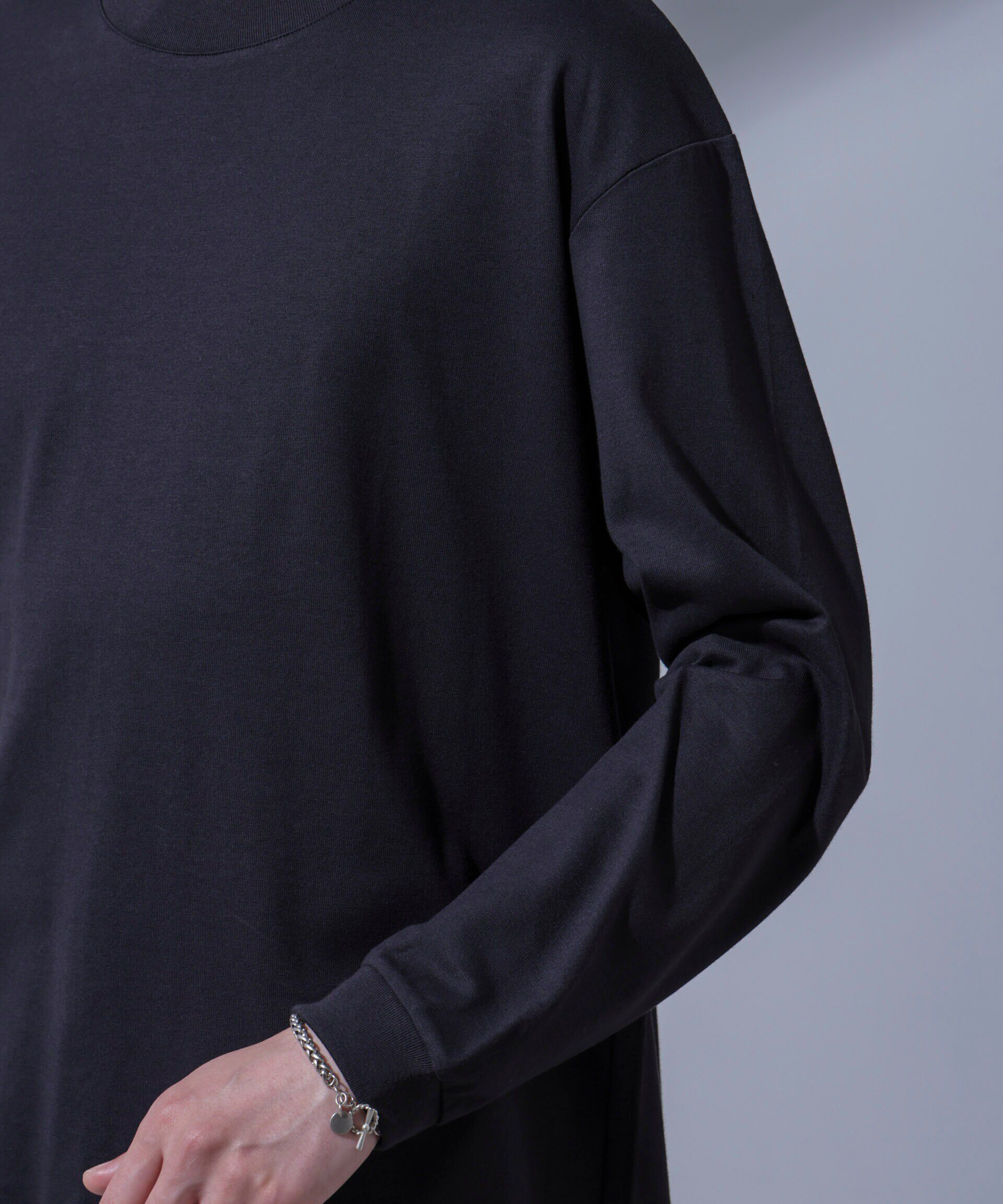 nano･universe「Anti Soaked(R) 汗染み防止 ビッグTシャツ 長袖」|Tシャツ・カットソー|