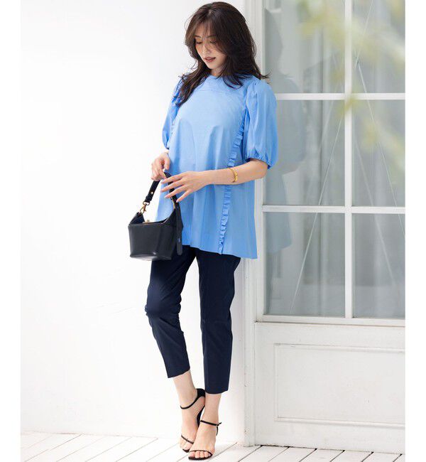 組曲「コットンローン ボリュームスリーブブラウス」|シャツ・ブラウス|