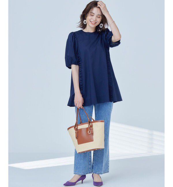 組曲「コットンローン ボリュームスリーブブラウス」|シャツ・ブラウス|