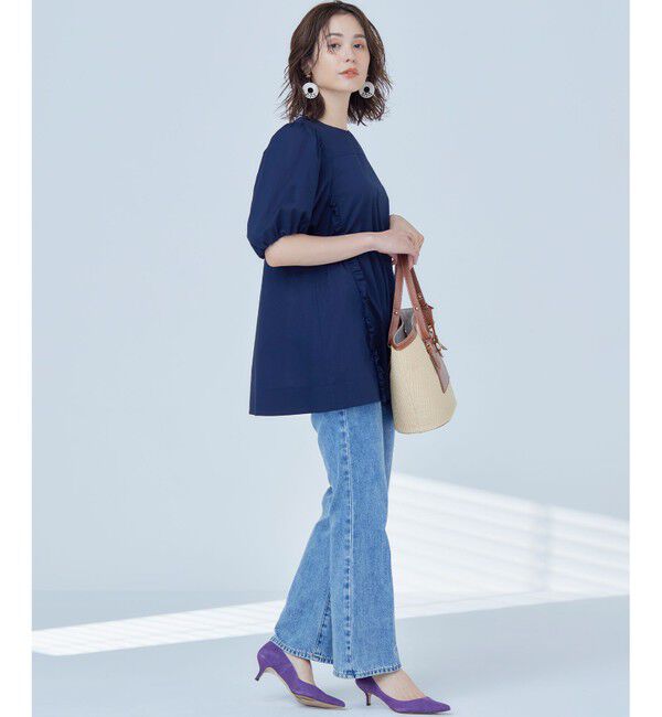 組曲「コットンローン ボリュームスリーブブラウス」|シャツ・ブラウス|