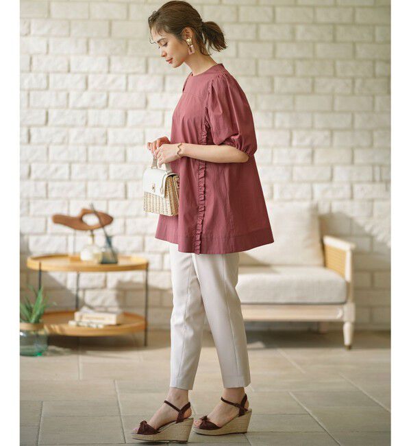 組曲「コットンローン ボリュームスリーブブラウス」|シャツ・ブラウス|