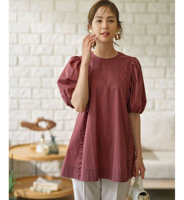 組曲「コットンローン ボリュームスリーブブラウス」|シャツ・ブラウス|