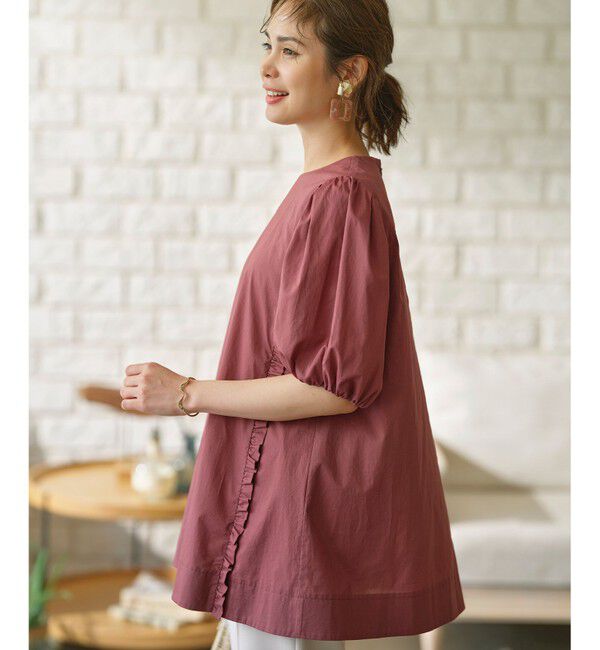 組曲「コットンローン ボリュームスリーブブラウス」|シャツ・ブラウス|