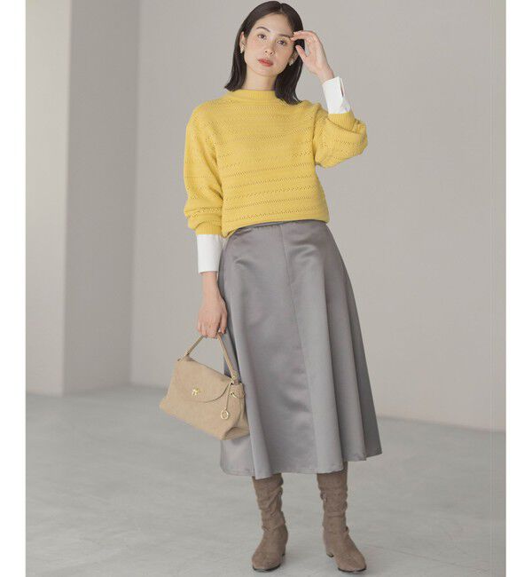 組曲「コットンベア天竺 カフス袖ロングTシャツ」|Tシャツ・カットソー|