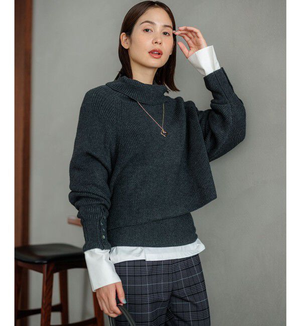 組曲「コットンベア天竺 カフス袖ロングTシャツ」|Tシャツ・カットソー|