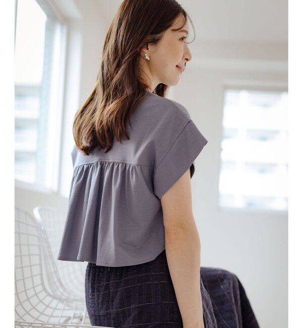 組曲「バックフリル カットソー」|Tシャツ・カットソー|