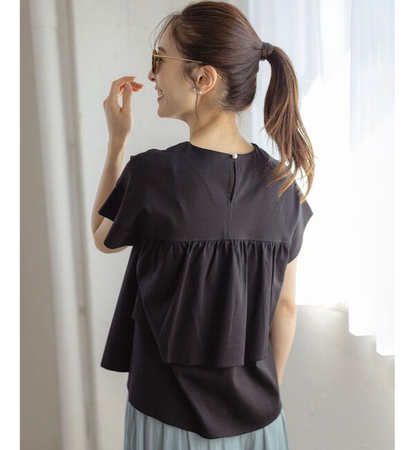 組曲「バックフリル カットソー」|Tシャツ・カットソー|