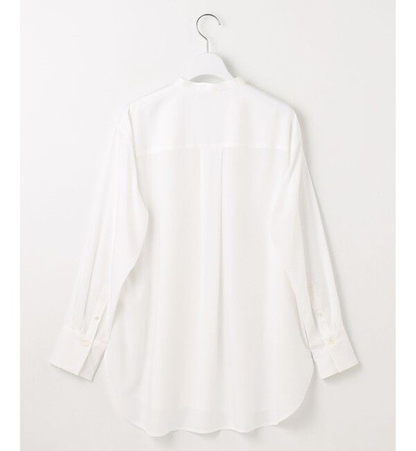 自由区「【洗える】SOMELOSバンドカラー ブラウス」|シャツ・ブラウス|