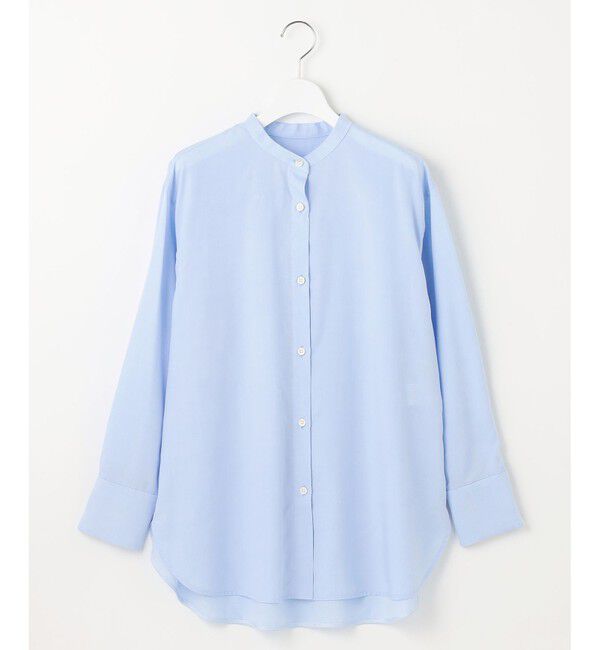 自由区「【洗える】SOMELOSバンドカラー ブラウス」|シャツ・ブラウス|