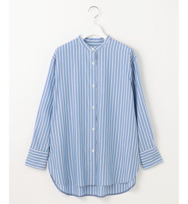 自由区「【洗える】SOMELOSバンドカラー ブラウス」|シャツ・ブラウス|