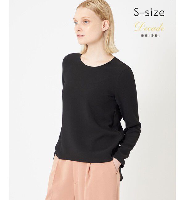 BEIGE,「【S-size】SHELBY / ロングスリーブブラウス」|シャツ・ブラウス|Black