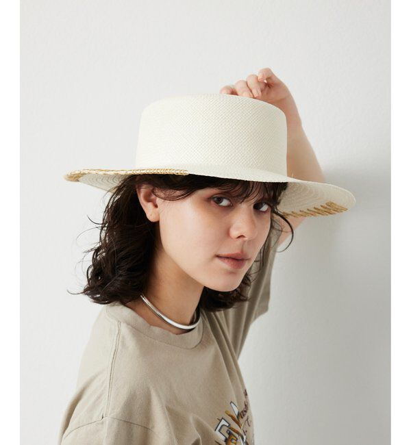  「【Hoaw.】PANAMA HAT」|ハット|