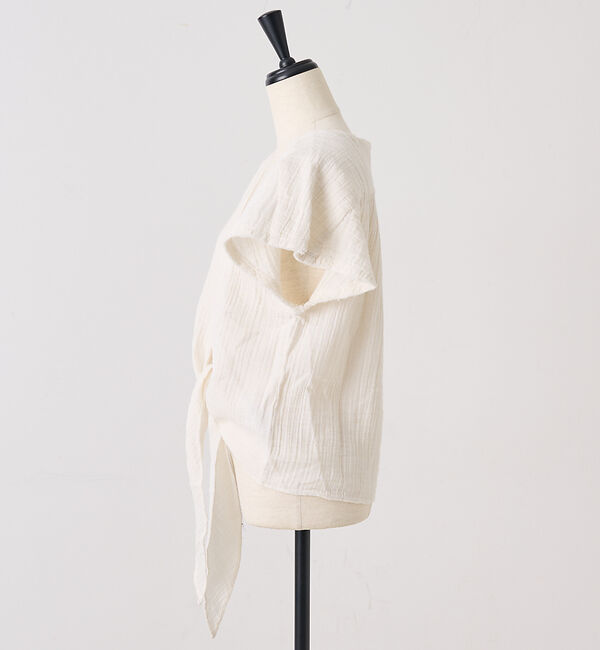 The Store by C' 「【ANAAK】リボンブラウス」|シャツ・ブラウス|