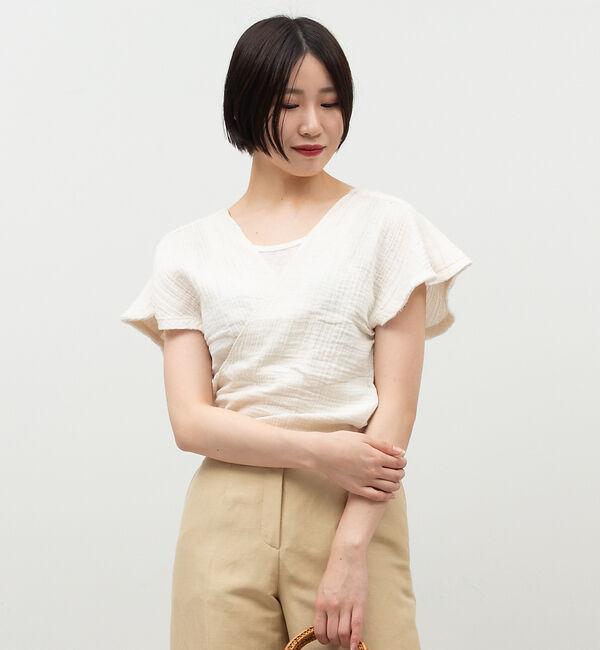 The Store by C' 「【ANAAK】リボンブラウス」|シャツ・ブラウス|