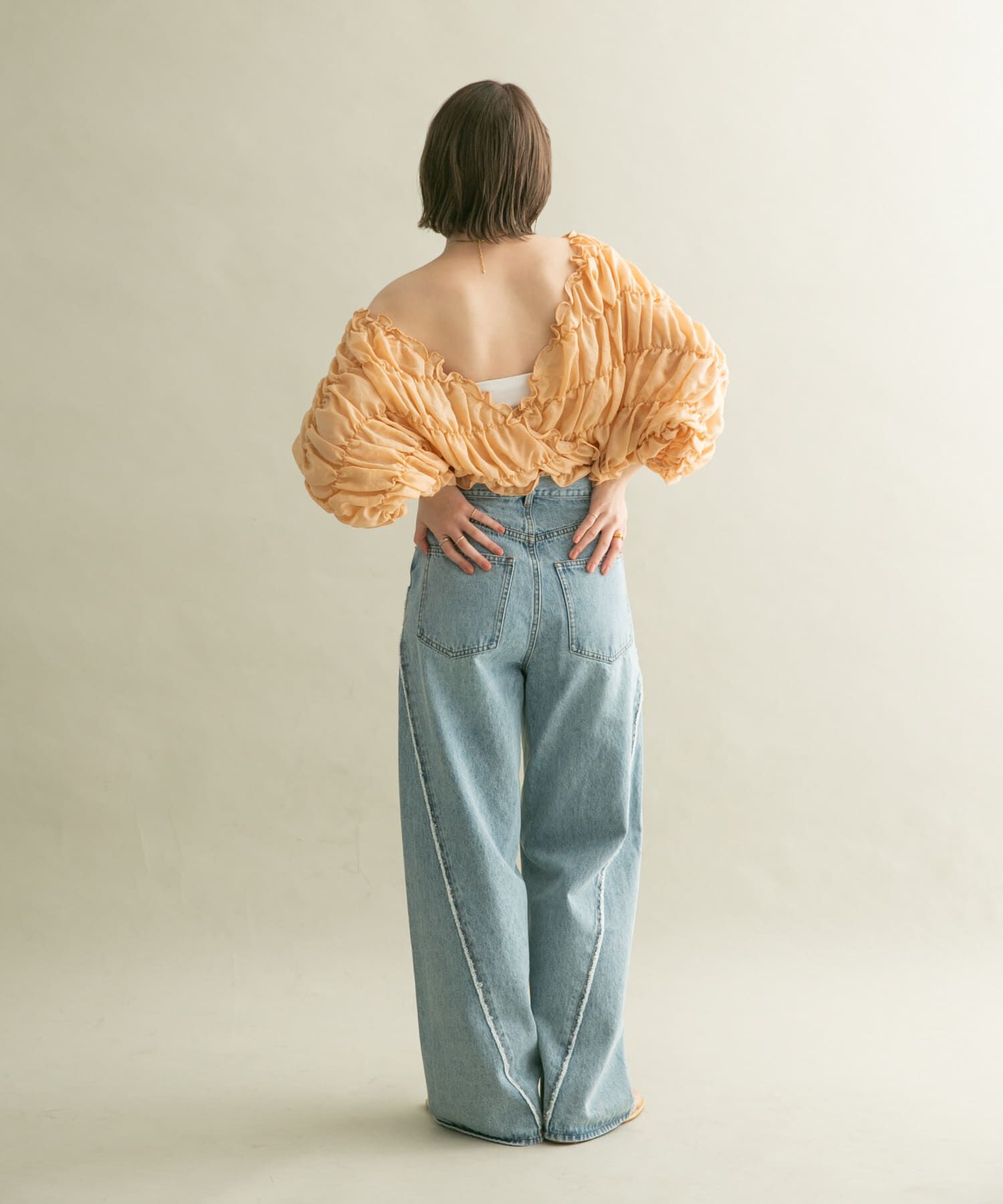  「マルチWAYシャーリングブラウス」|シャツ・ブラウス|