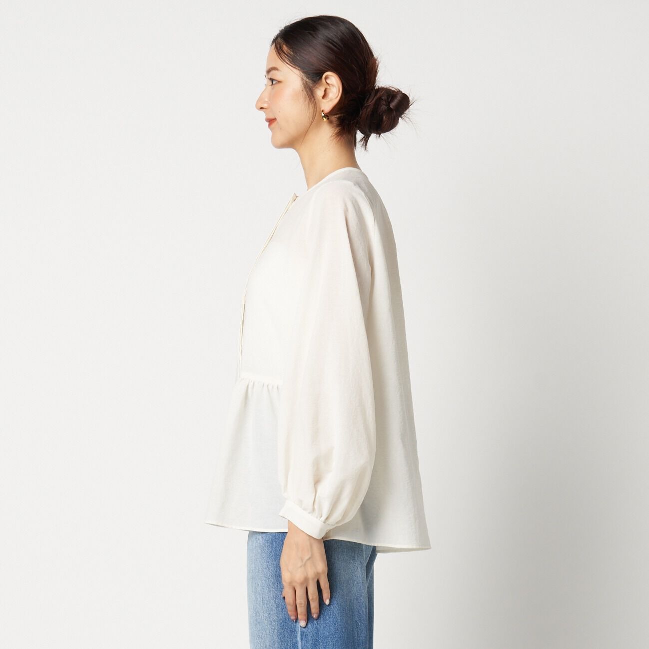HELIOPOLE「HELIOPOLE DETACHABLE FRILL BLOUSE」|シャツ・ブラウス|