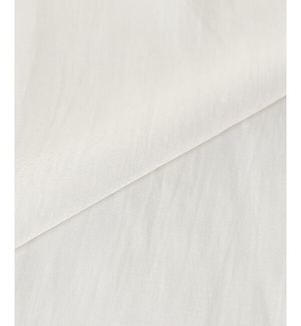 le.coeur blanc「《WEB限定アイテム》フロントボタンフレアギャザーブラウス」|シャツ・ブラウス|