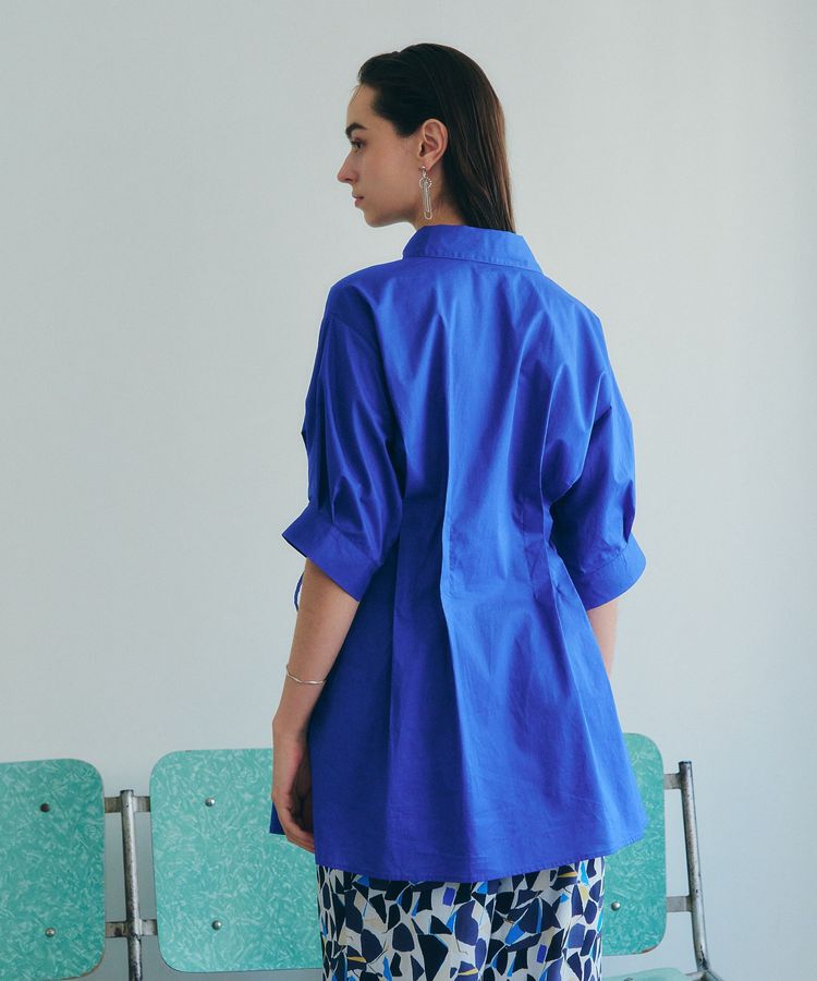 YECCA VECCA「【ORGABITS】タックロングシャツ」|シャツ・ブラウス|