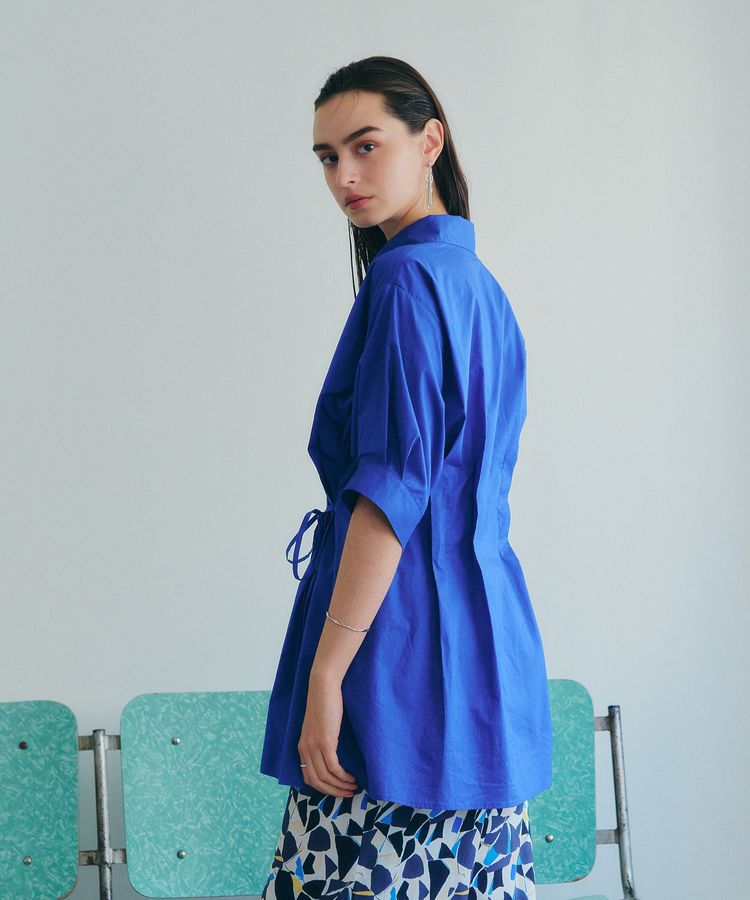 YECCA VECCA「【ORGABITS】タックロングシャツ」|シャツ・ブラウス|