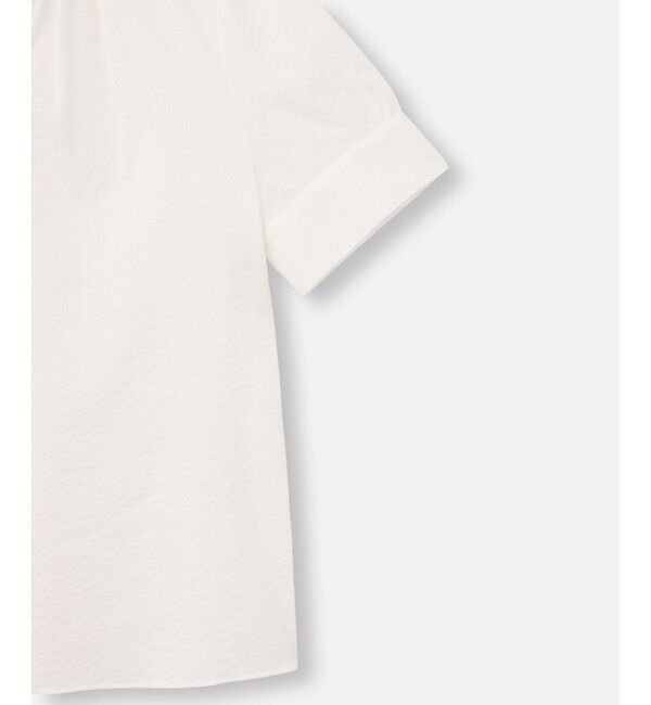 allureville「リップルスタンドカラーブラウス」|シャツ・ブラウス|