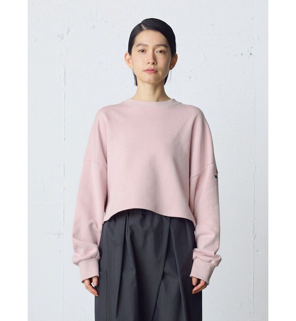 MidiUmi「MidiUmi ショートスウェットプルオーバー」|Tシャツ・カットソー|ピンク