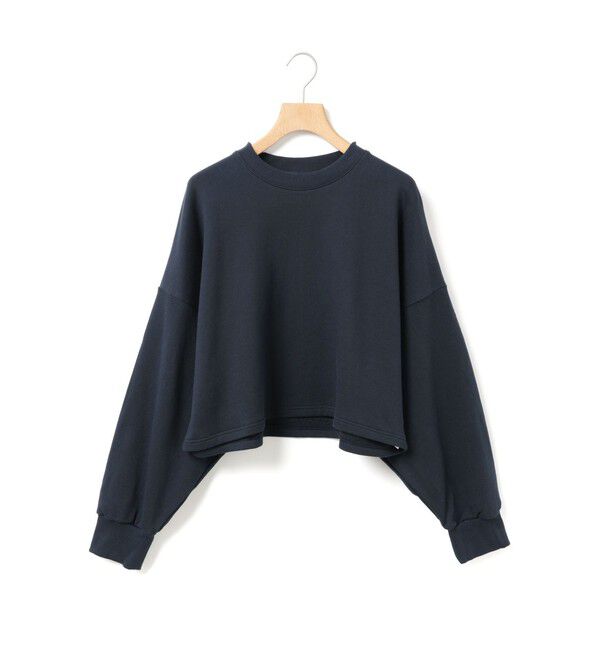 MidiUmi「MidiUmi ショートスウェットプルオーバー」|Tシャツ・カットソー|ネイビー